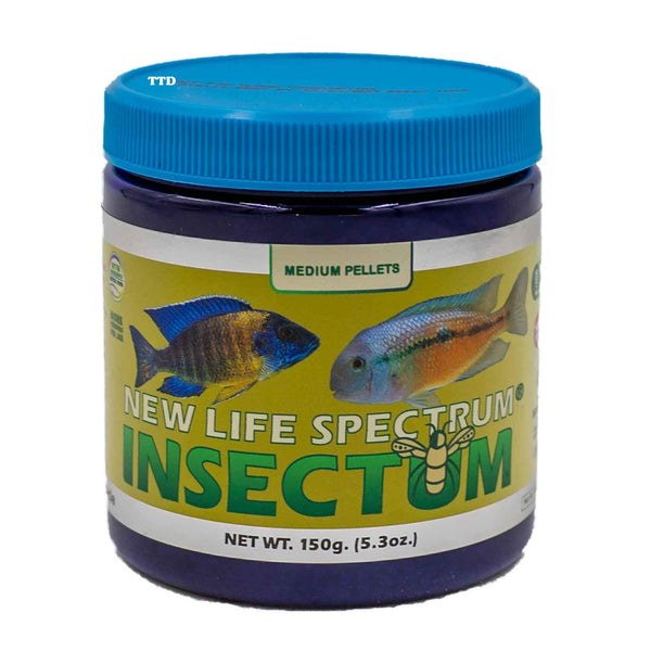 New Life Spectrum Insectum Medium 150g - Sinking Pellet 2-2.5mm - The ...
