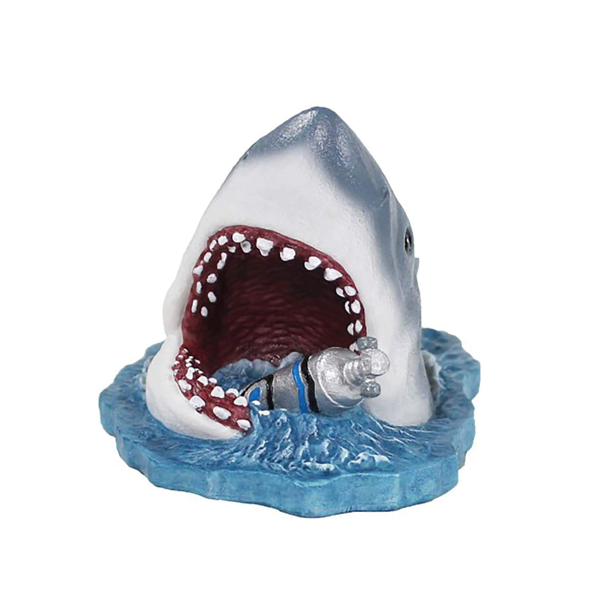 Jaws with Air Tank Medium - Aquarium Ornament