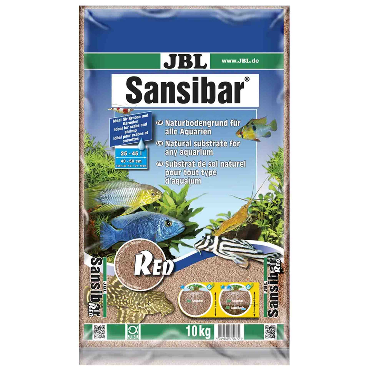 JBL Sansibar Sand Red 10kg**