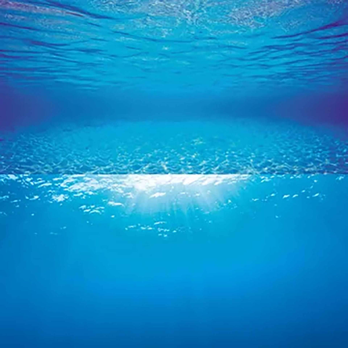 Juwel Background Poster Blue Water - 100 x 50cm (Poster 2)