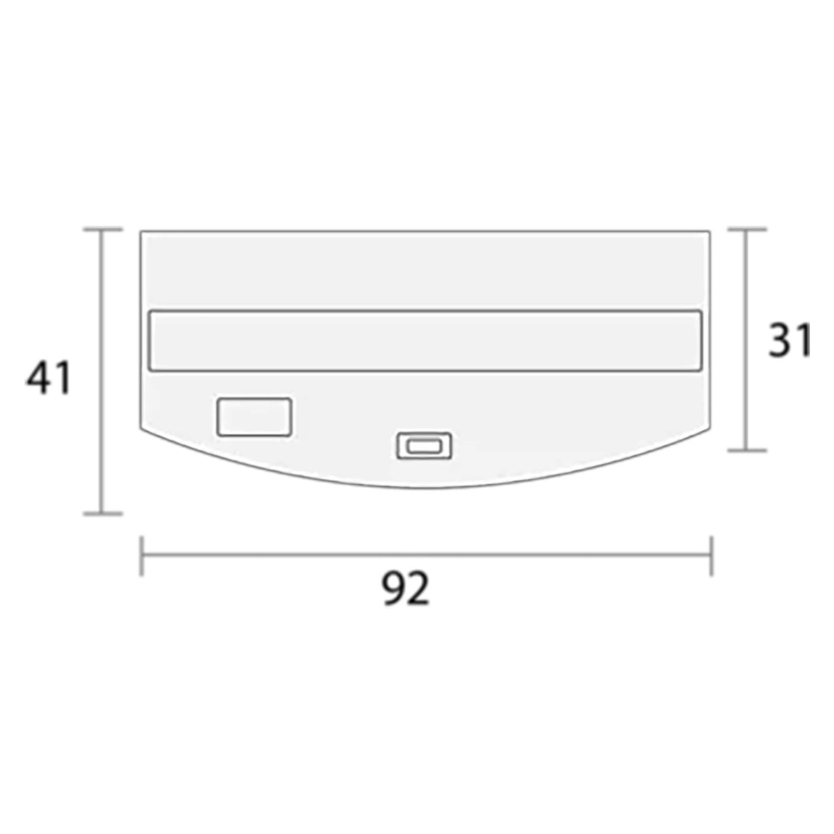 Juwel Vision 180 LED Aquarium Black - 92 x 41 x 51 cm (Tank Only)
