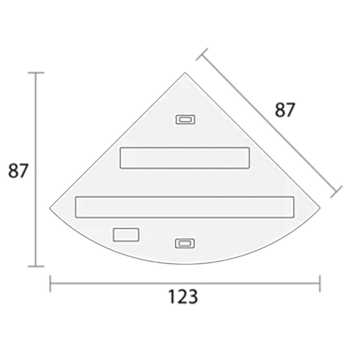 Juwel Trigon 350 LED Aquarium Black - 123 x 87 x 65 cm (Tank Only)