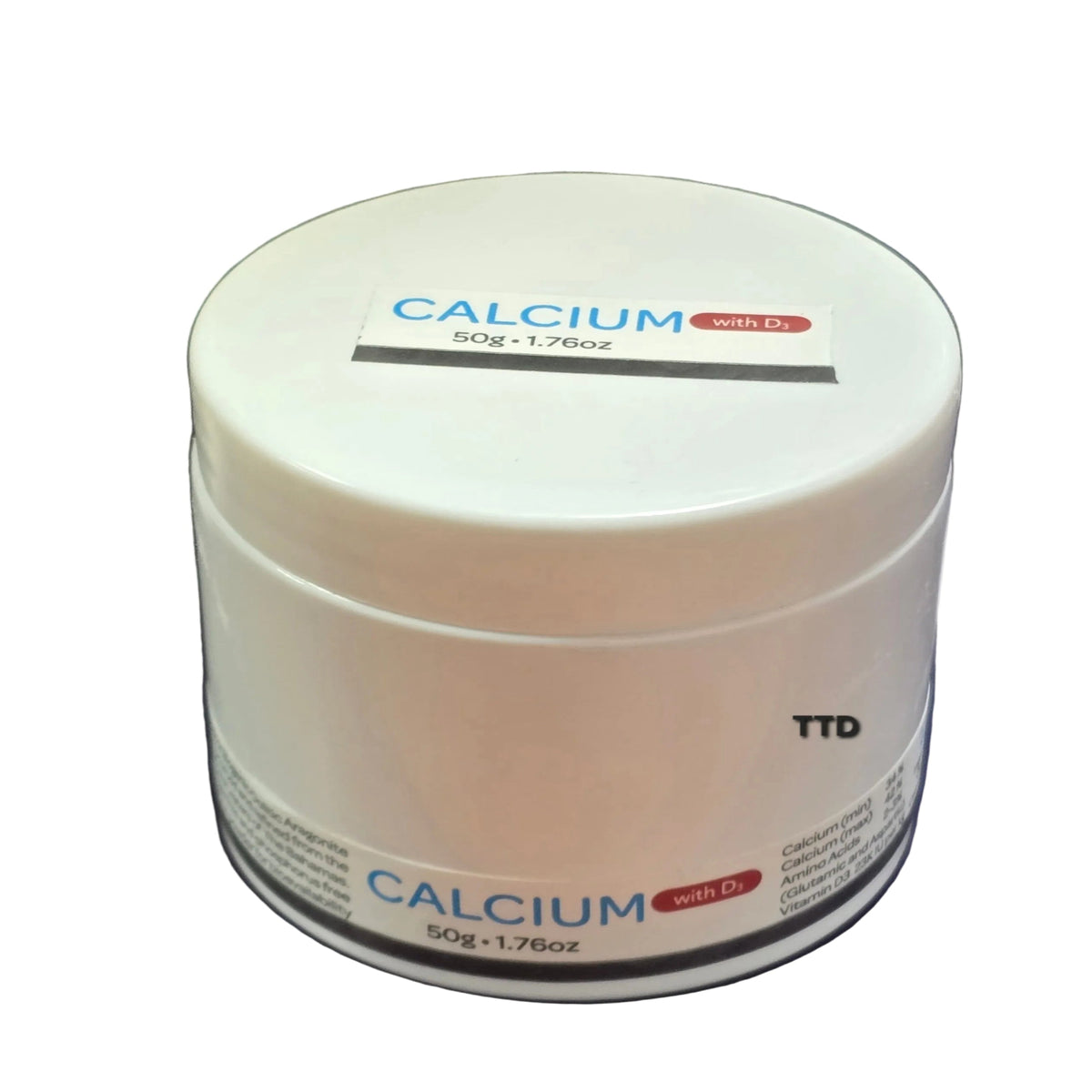 Jurassic Natural Calcium Powder With D3 50g
