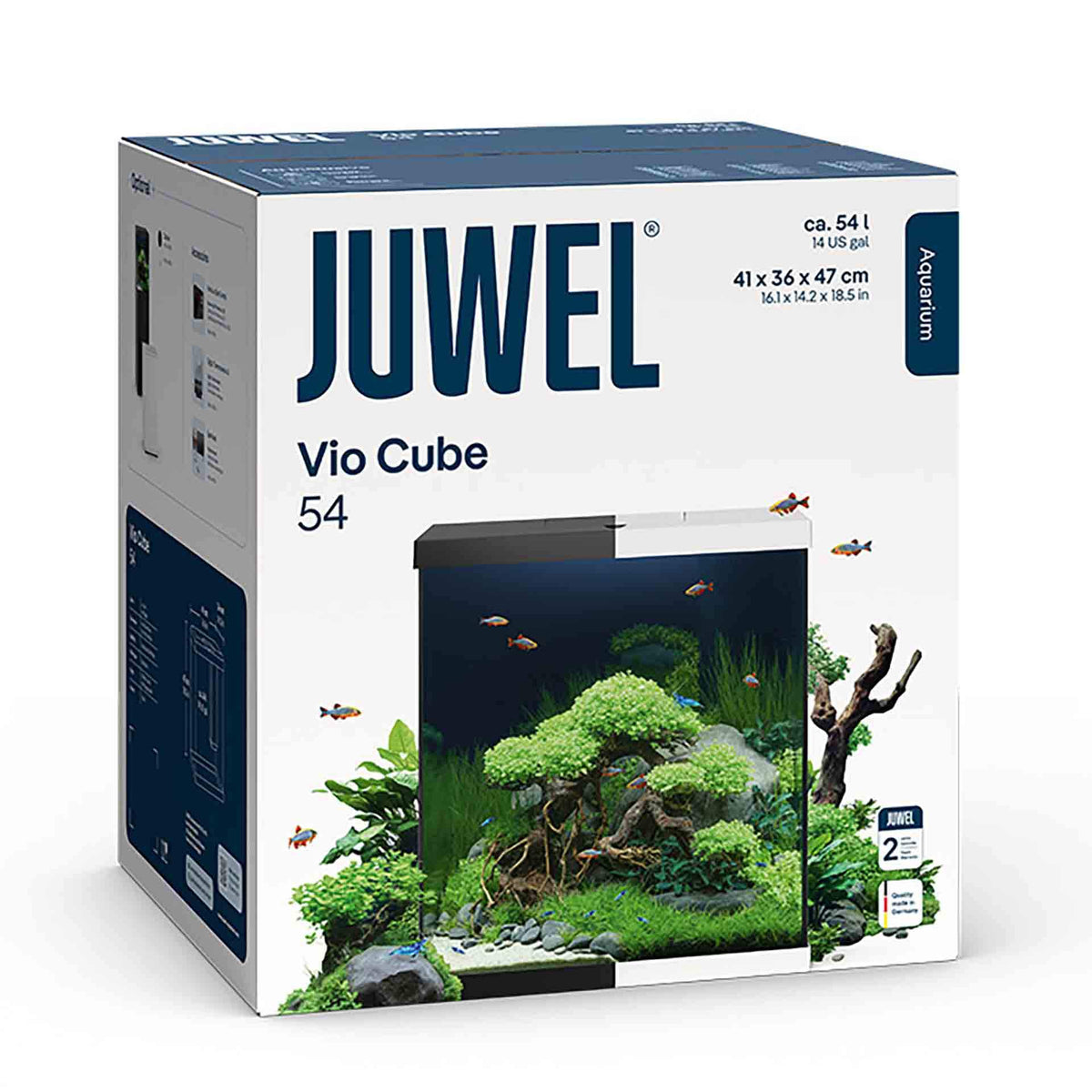 Juwel Vio Cube Aquarium 54 black 41 x 36 x 37cm, 54L -  In Store Pickup Only**