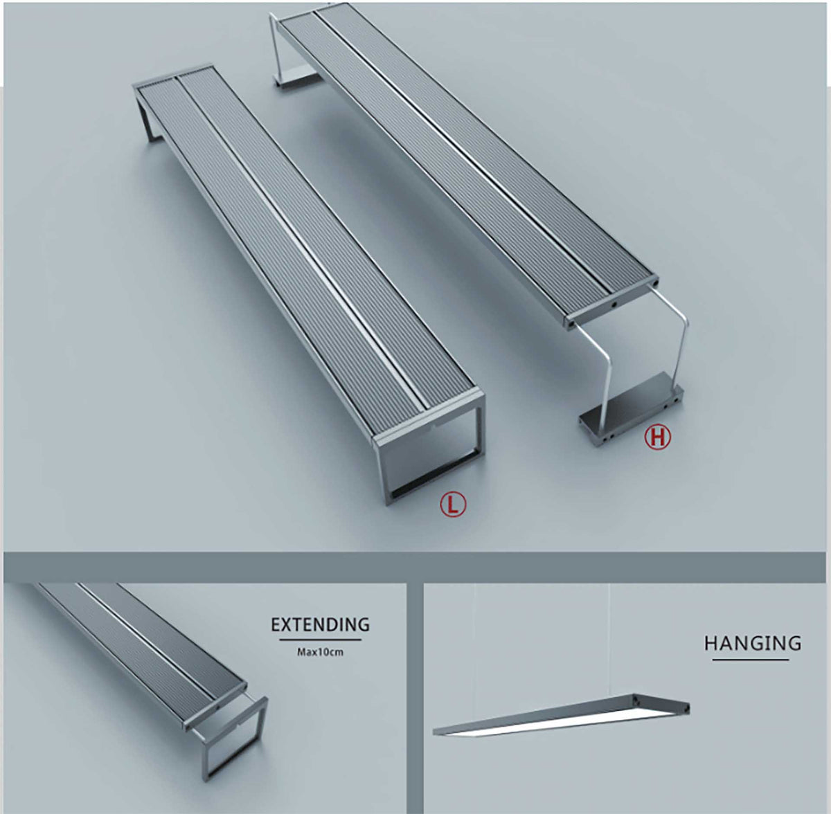 Ledstar AQ-SP120 WRGB Slim Pro Light 120cm**