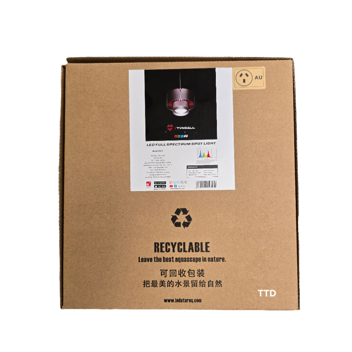 Ledstar Tyndall WRGB Smart Spotlight - Aquarium Light