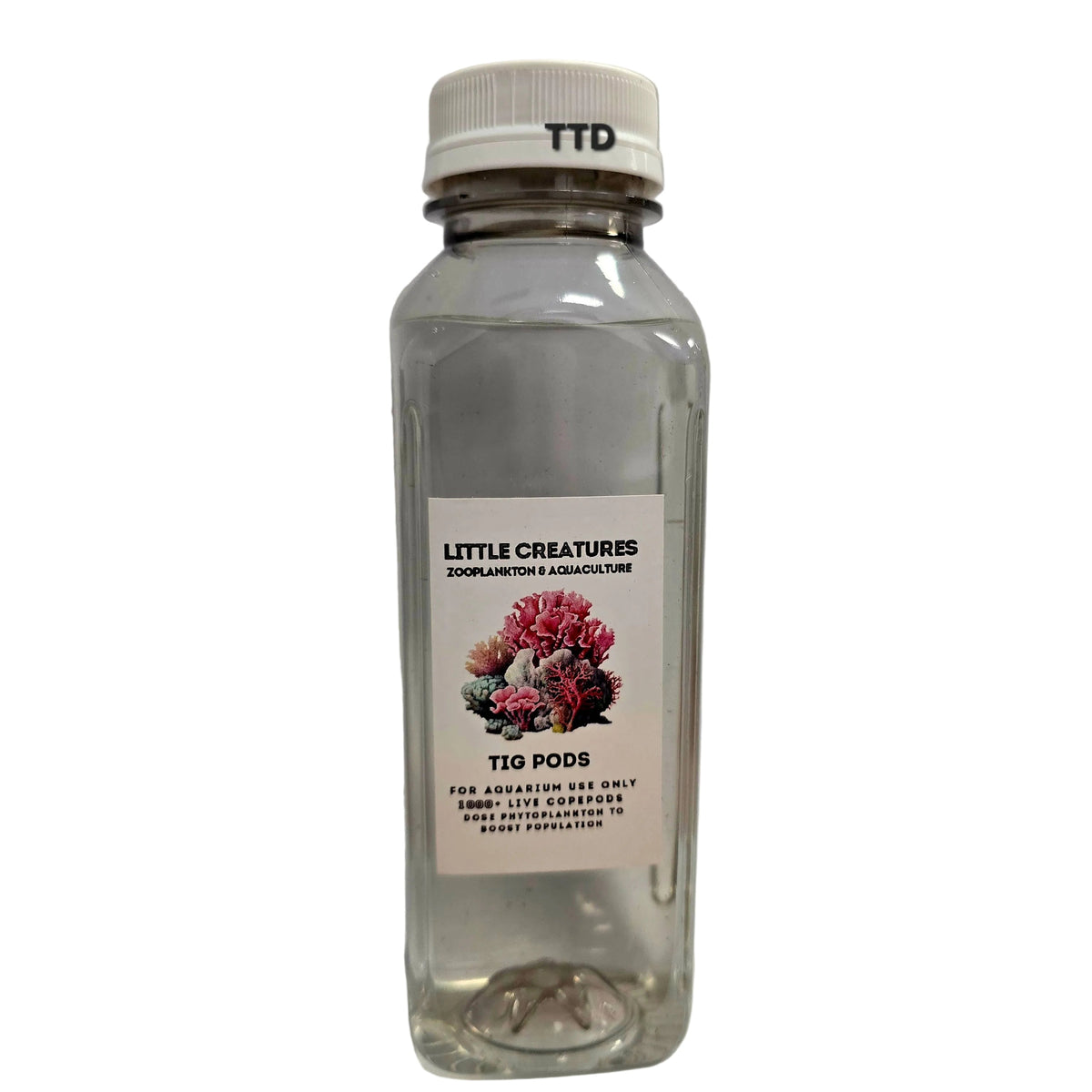 Little Creatures Tigriopus Copepods (Tig) 350ml - Live Food - Instore Pick Up Only