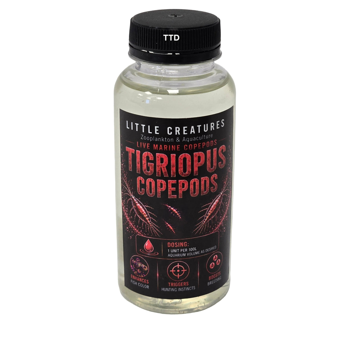 Little Creatures Tigriopus Copepods (Tig) 350ml - Live Food - Instore Pick Up Only