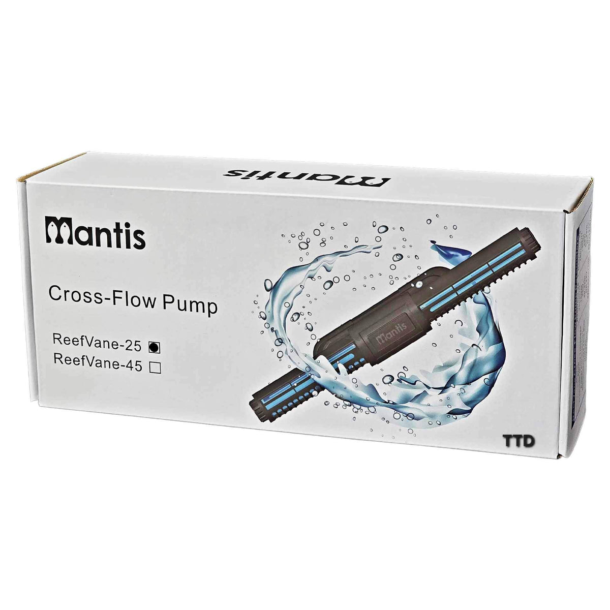 Mantis ReefVane 25 Cross Flow Pump DC/24V - 7500L/H**