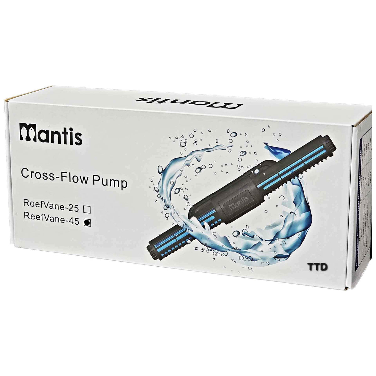 Mantis ReefVane 45 Cross Flow Pump DC/24V - 15000L/H**