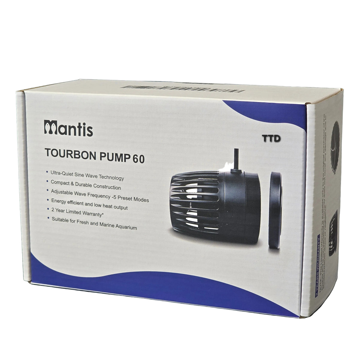 Mantis Tourbon 60 Wave Pump DC/24V - 4000L/H