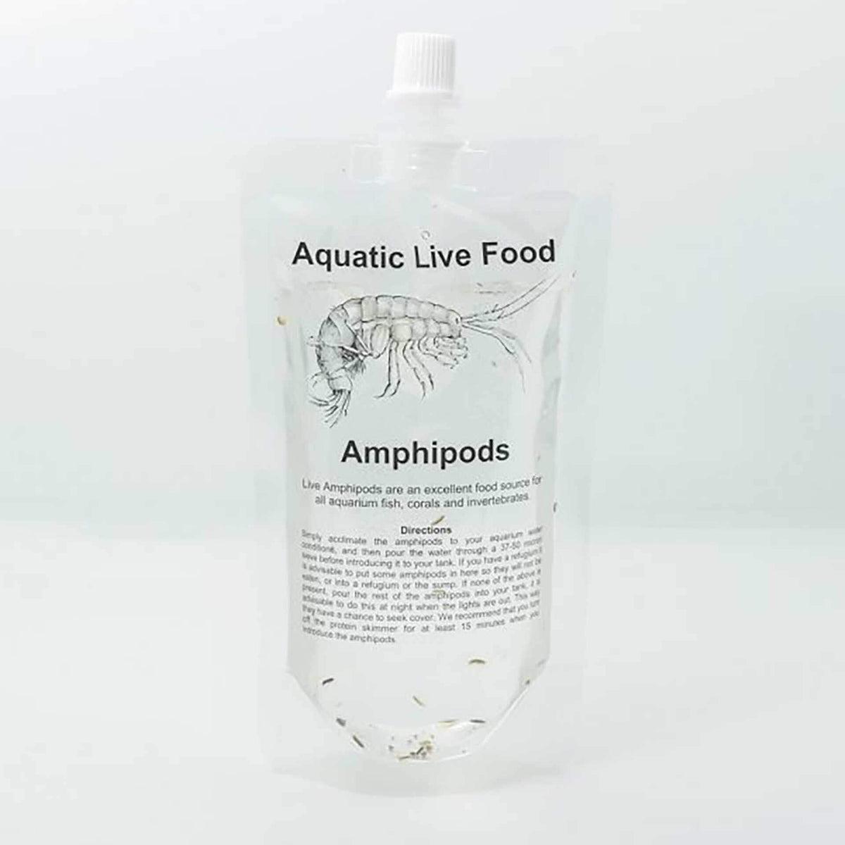 Aquatic Live Food Marine Amphipods - Live Food - Instore Pick Up Only