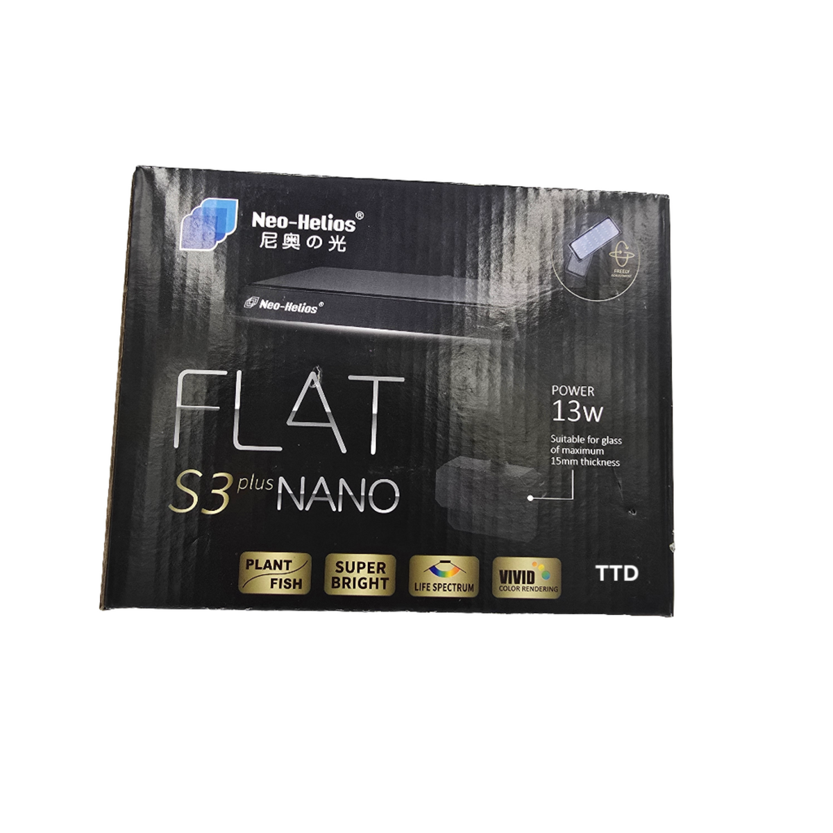 Neo-Helios Flat Nano S3 plus 13W Aquarium Light
