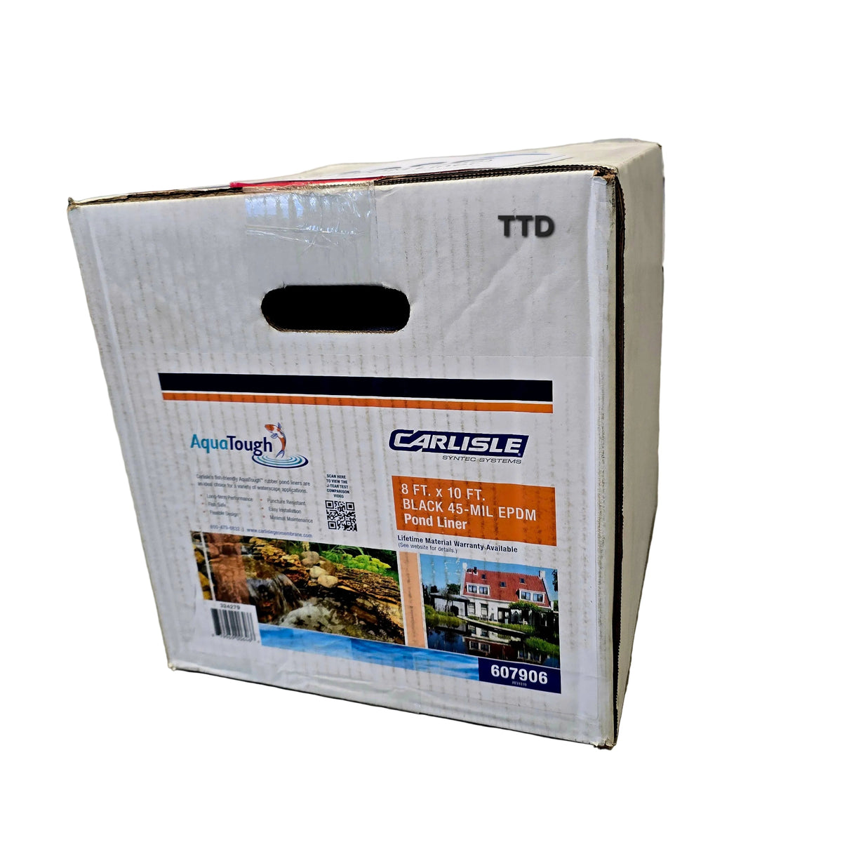 Oase Fol (Carlisle) Boxed EPDM Liner 2.44m x 3.05m x 1.14mm - (Rubber Pond Liner)**