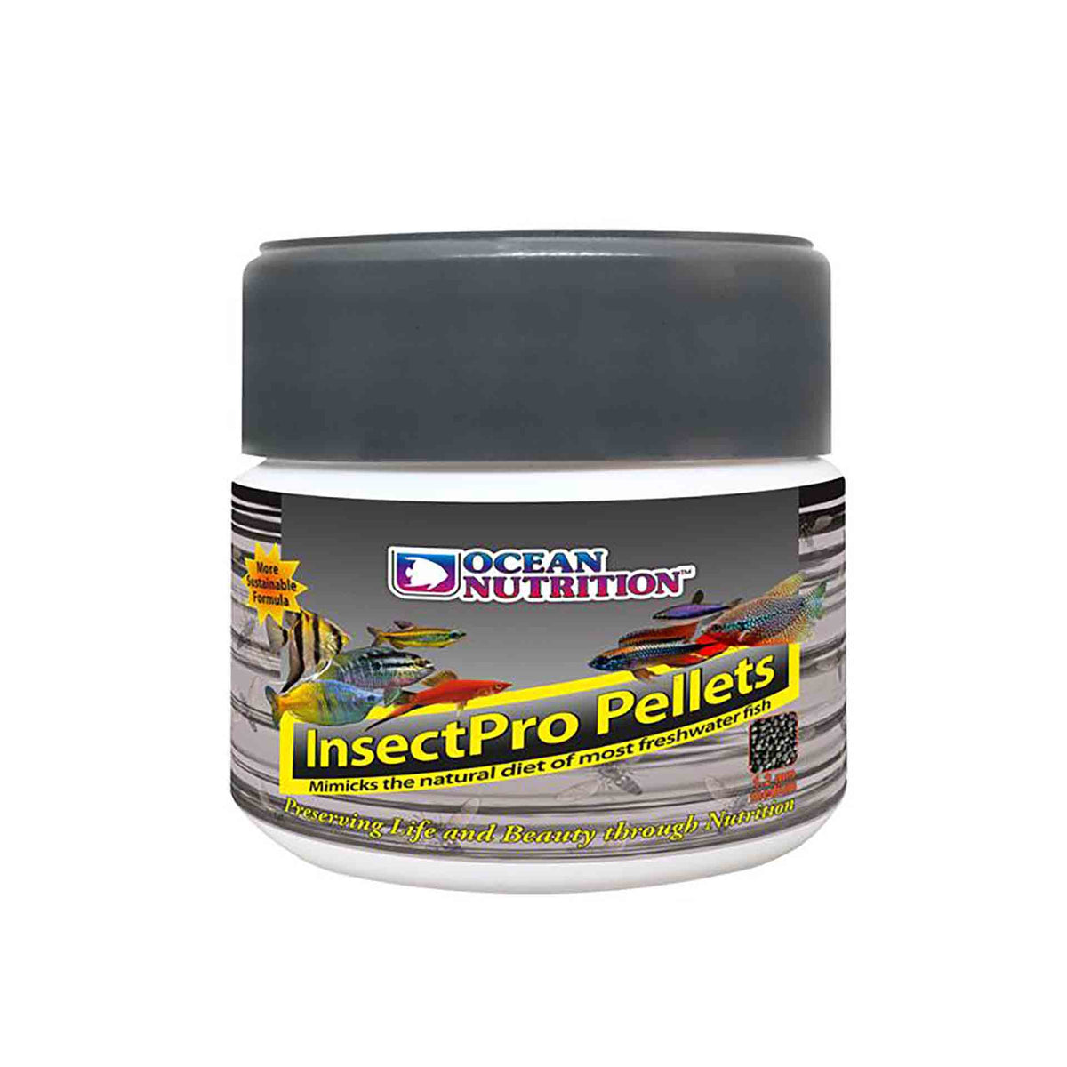 Ocean Nutrition InsectPro Fish Food 100g - Medium 1.2mm Pellet