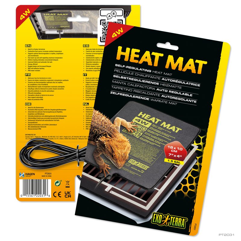 Exo Terra Self Regulating Heat Mat 18 x 10cm - 4w