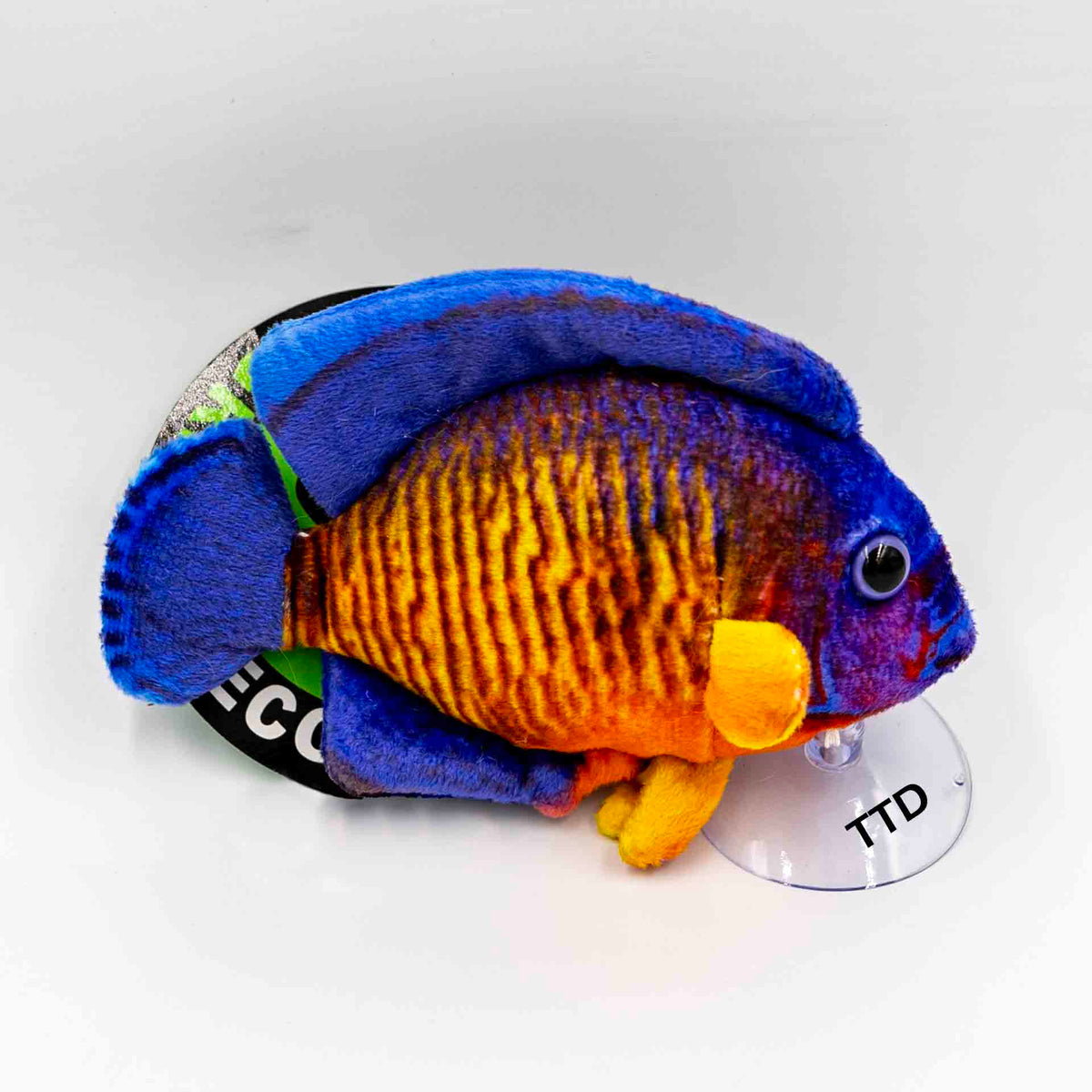 GreenPleco 'Coral Beauty' 14cm Plushie with Suction Cup