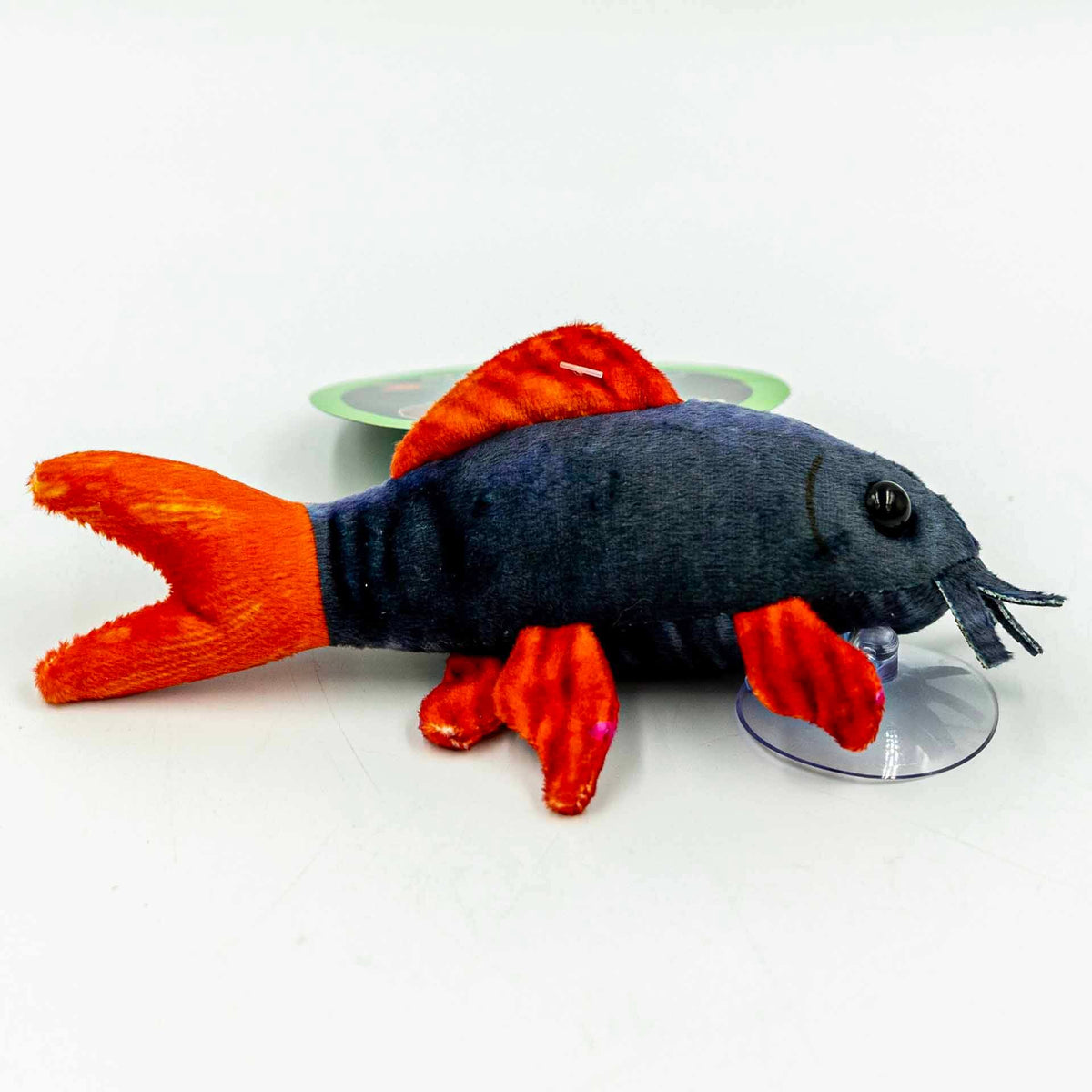 GreenPleco 'Rainbow Shark' 15cm Plushie with Suction Cup