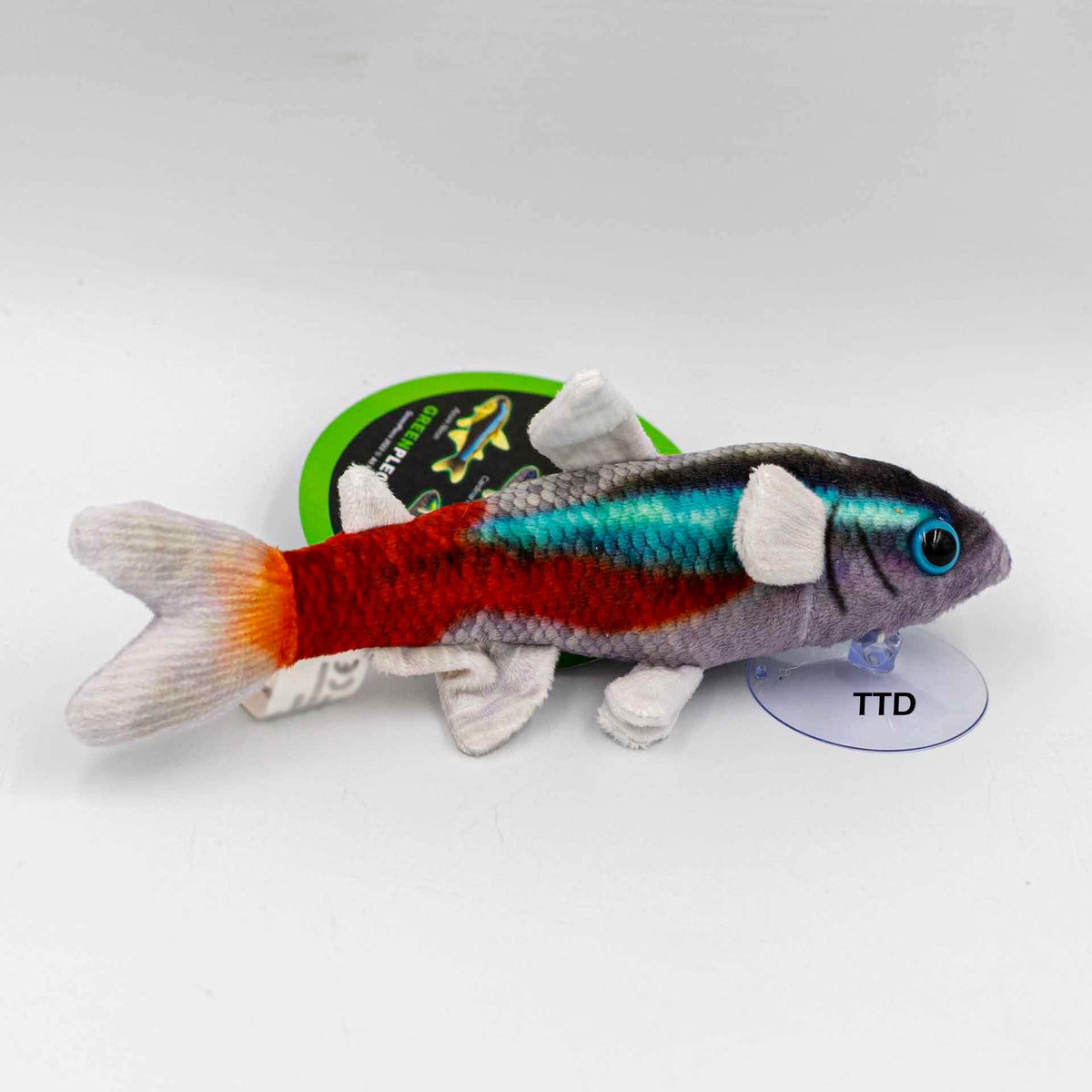 GreenPleco 'Night Tetra' 21cm Plushie with Suction Cup