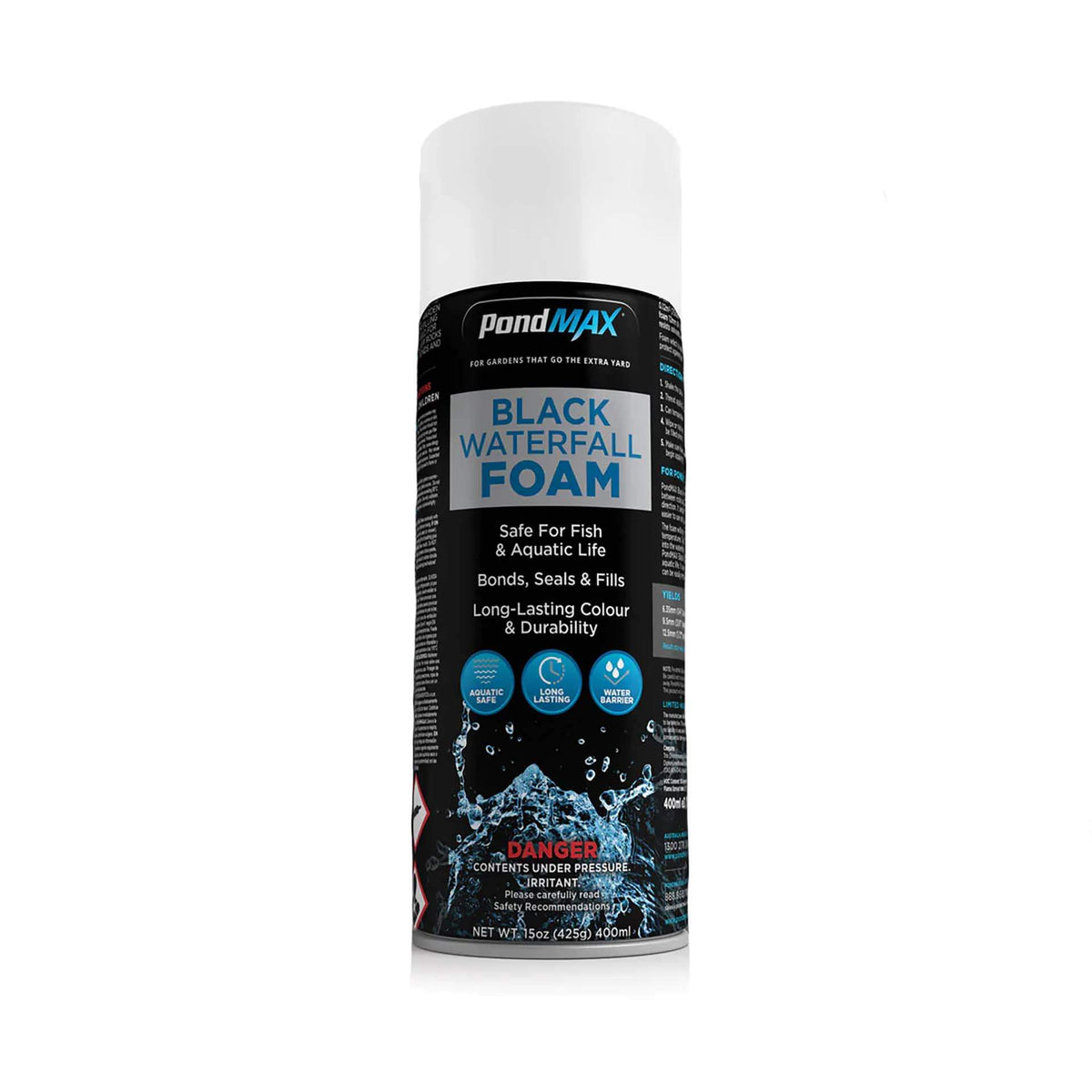 PondMAX Black Waterfall Foam