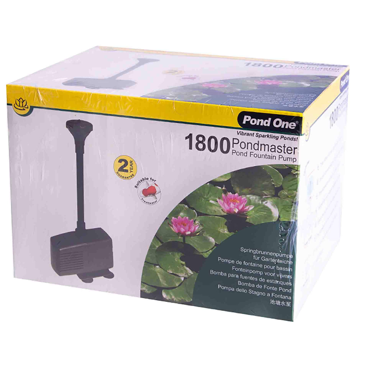 Pond One Pondmaster 1800 Fountain Pump 1800LH 1.85m Mh h head height