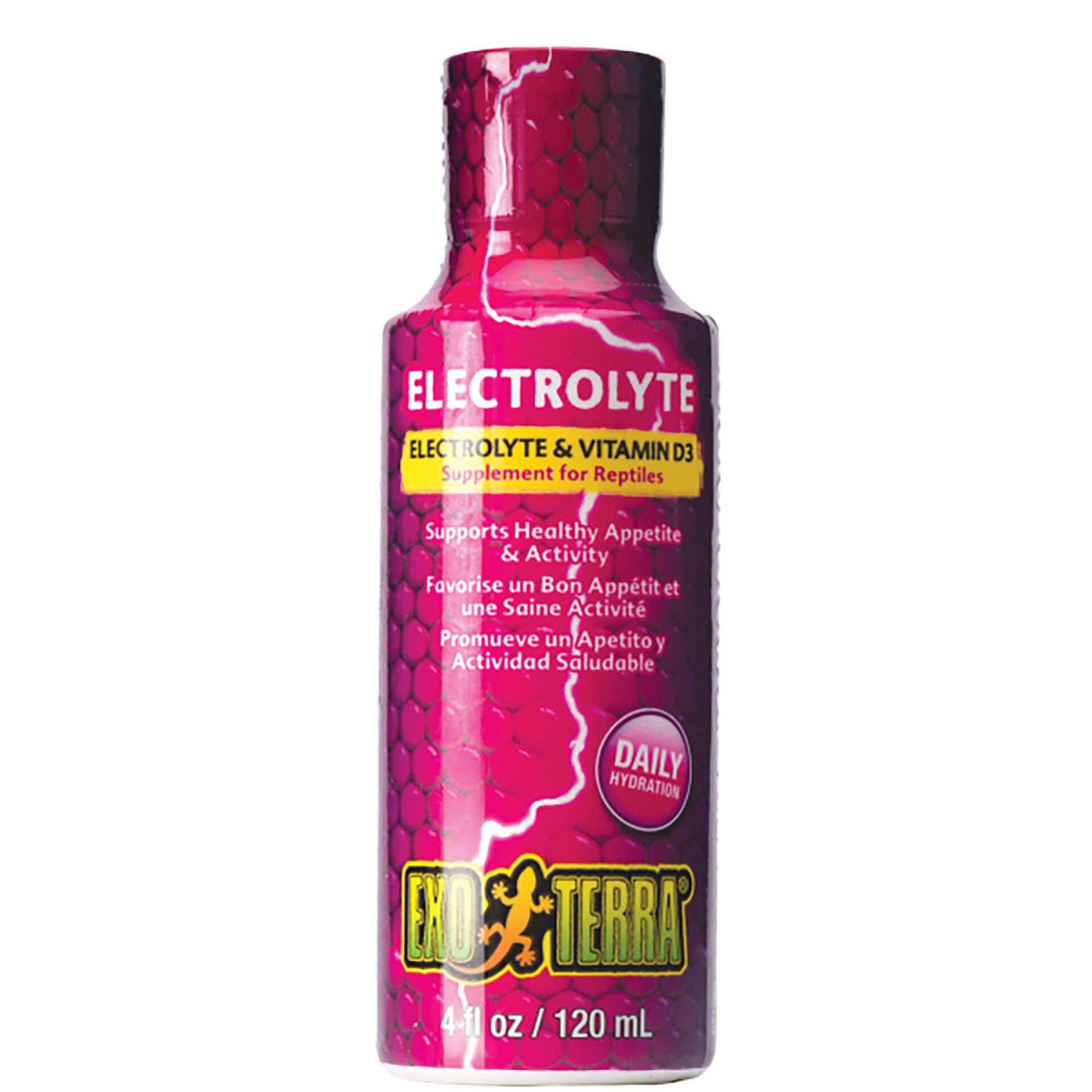 Exo Terra Electrolyte and Vitamin D3 Supplement 120ml