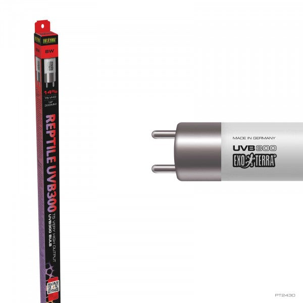 Exo Terra Reptile UVB 300 T5 VHO Bulb 8w 30cm - In Store Only Pick Up