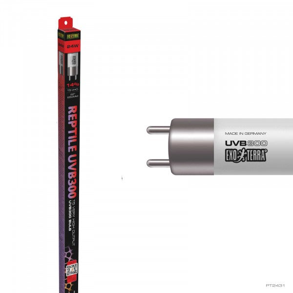 Exo Terra Reptile UVB 300 T5 VHO Bulb 24w 55cm - In Store Only Pick Up