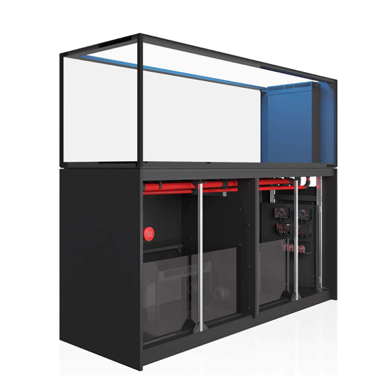 Red Sea REEFER Aquarium Peninsula G3 S-700 Deluxe with ReefLED G2 170 - Black