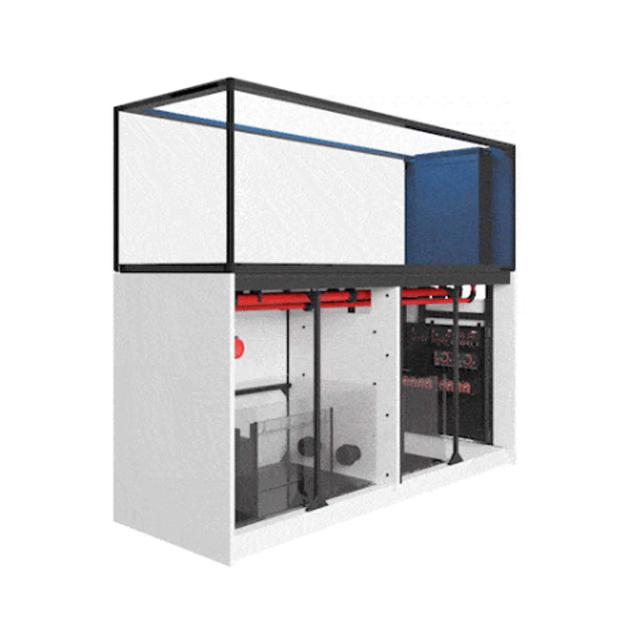 Red Sea REEFER Aquarium Peninsula G3 S-700 Deluxe with ReefLED G2 170 - White