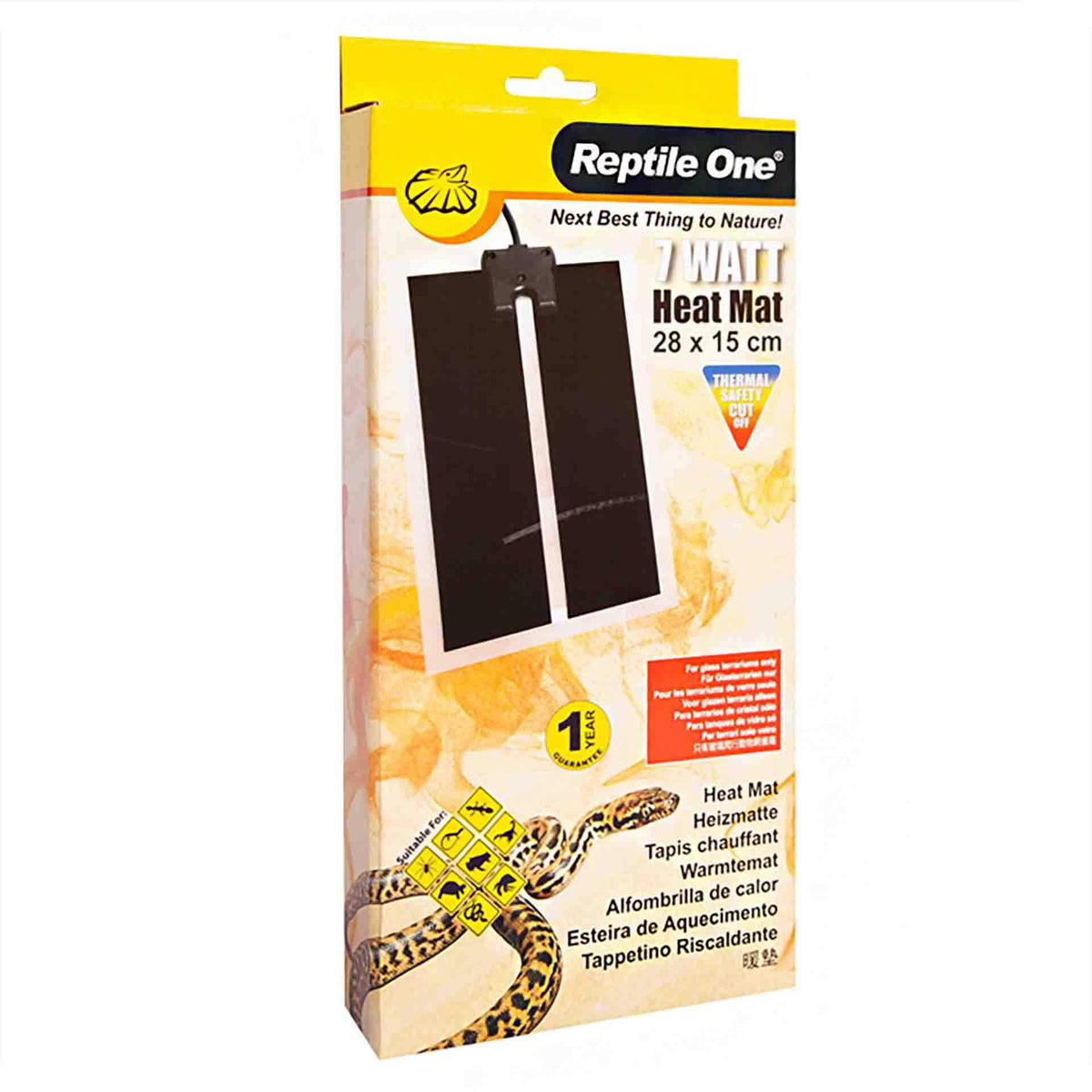 Reptile One Reptile Heat Mat 7w - 15x28cm**