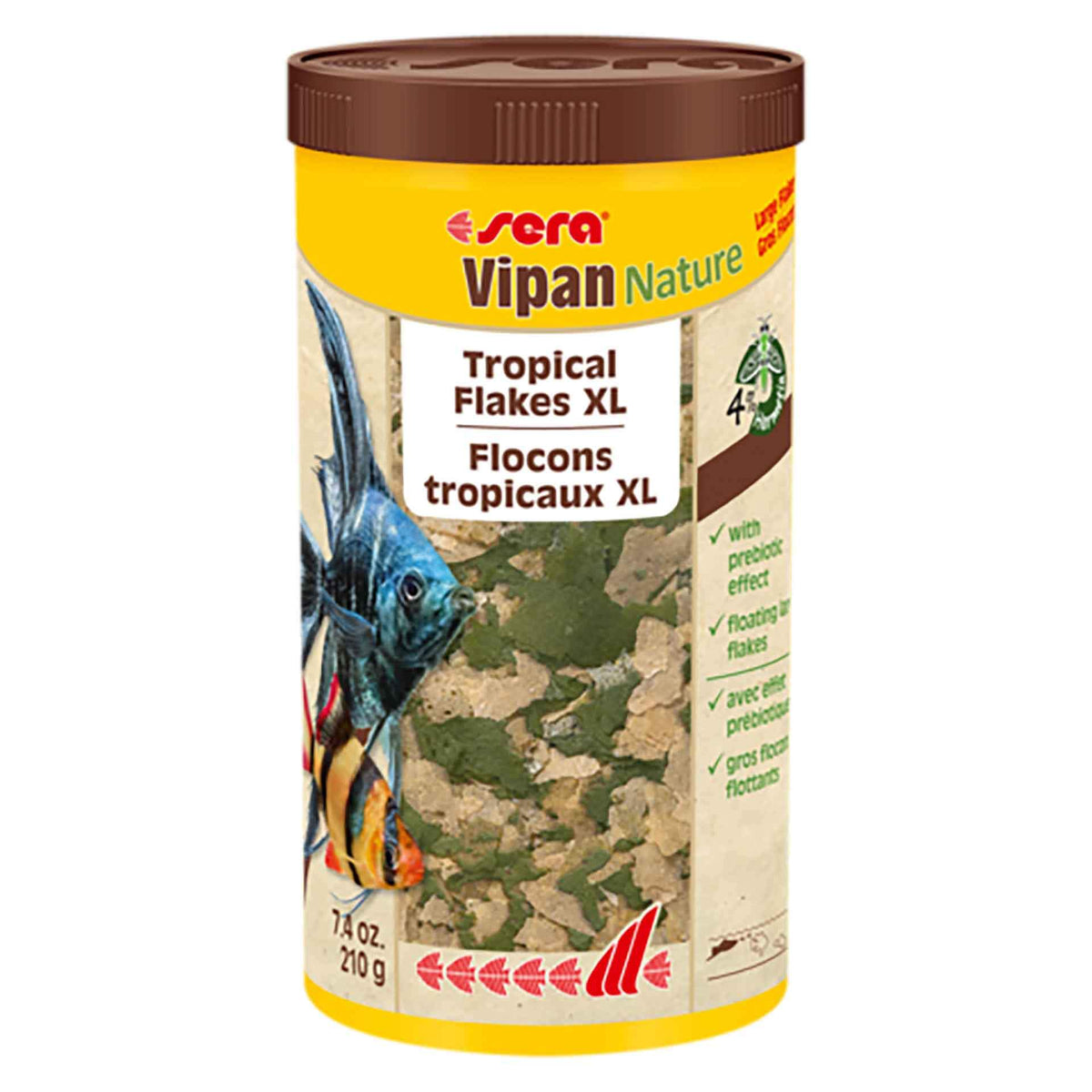 Sera Nature Vipan Tropical Flakes Large 210g