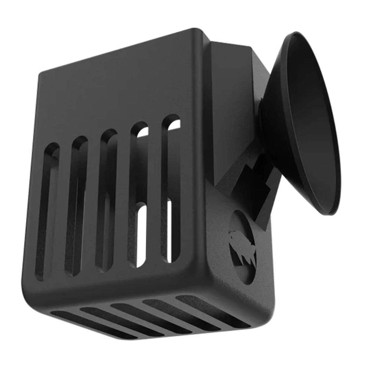 Scapefin Suction-Mounted Fish Feeder / Aquarium Frozen Food Dispenser - Black