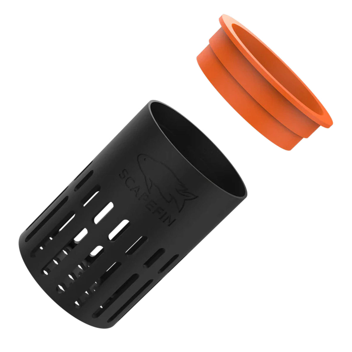 Scapefin 2.75" Filter Media Cup / Floss Holder - Orange