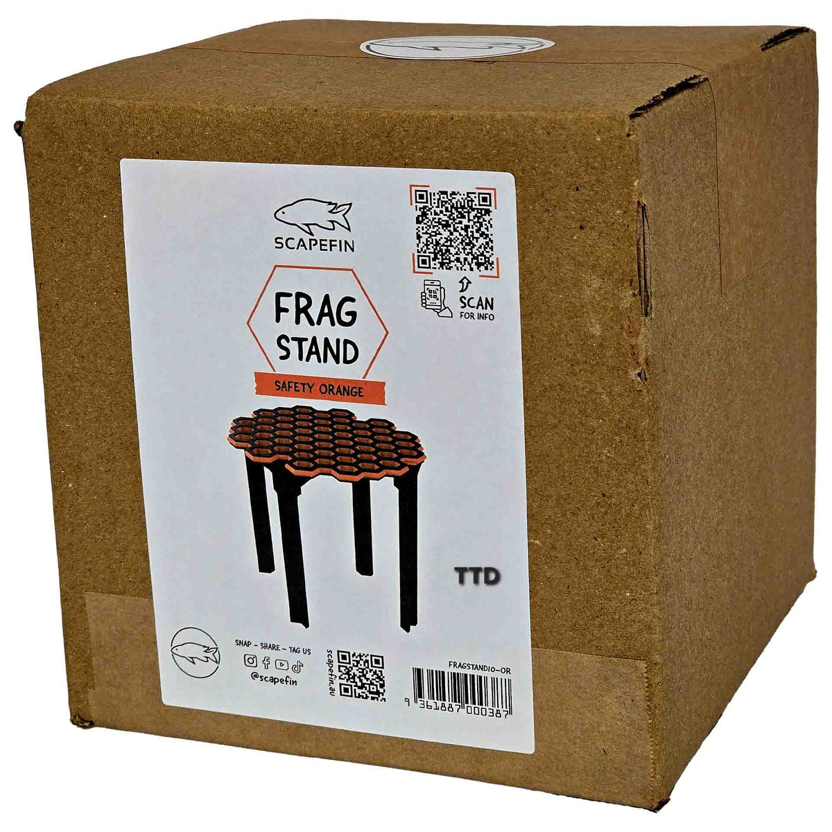 Scapefin Frag Stand 10cm - Orange