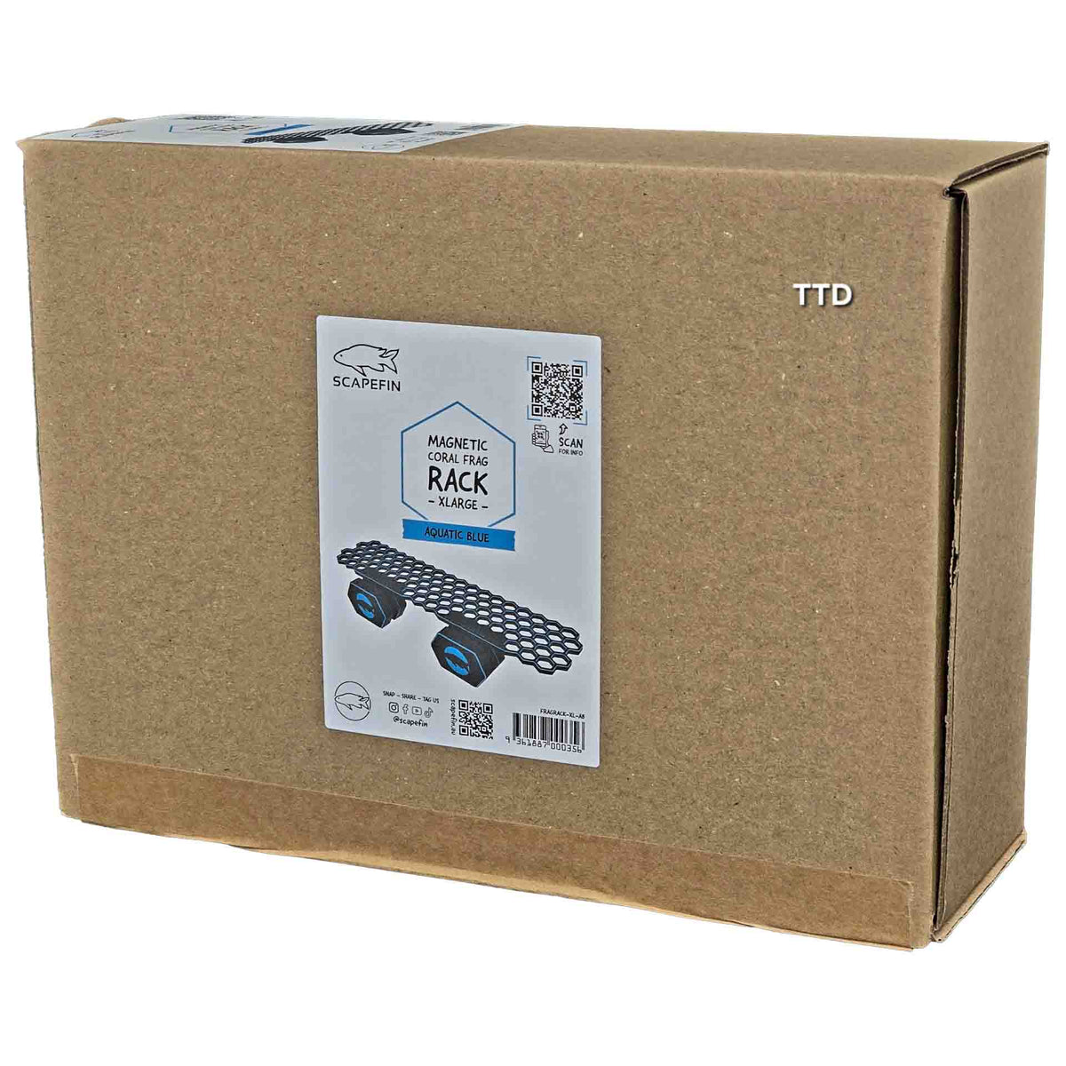 Scapefin Magnetic Coral Frag Rack -XLarge - Aquatic Blue