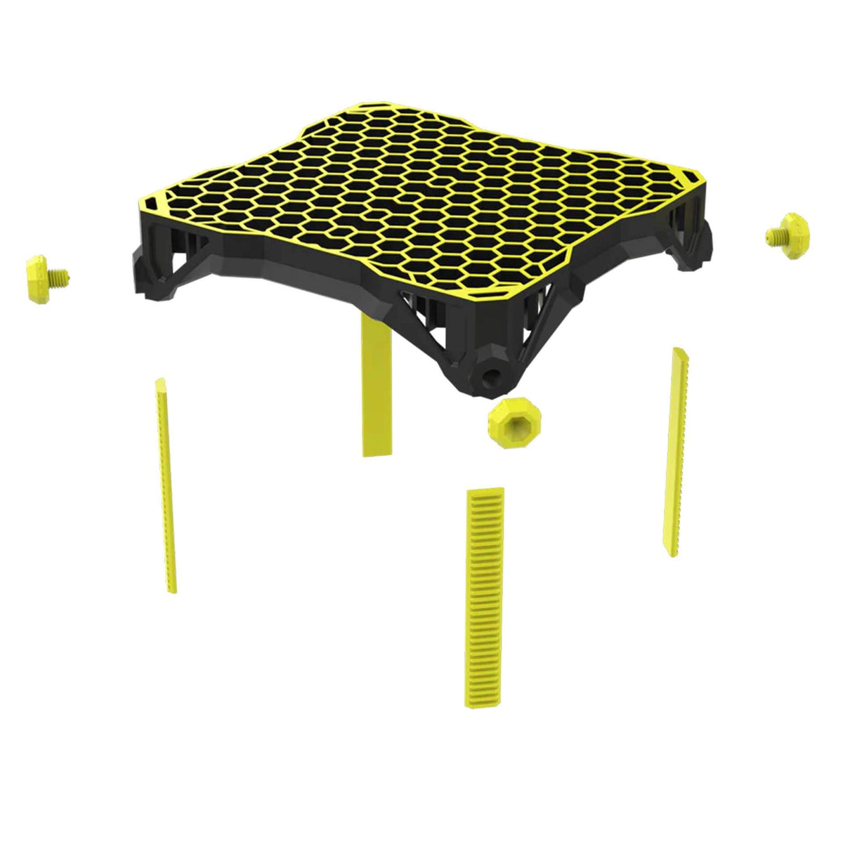 Scapefin Multi-Use Frag Rack & Protein Skimmer Stand - Lime Green