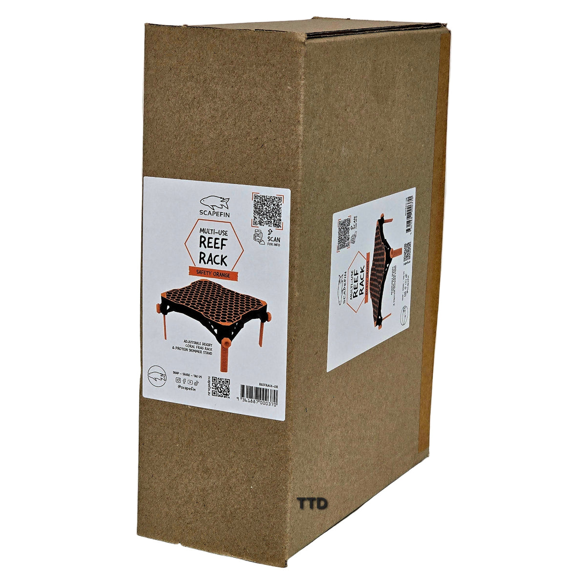 Scapefin Multi-Use Frag Rack & Protein Skimmer Stand - Orange