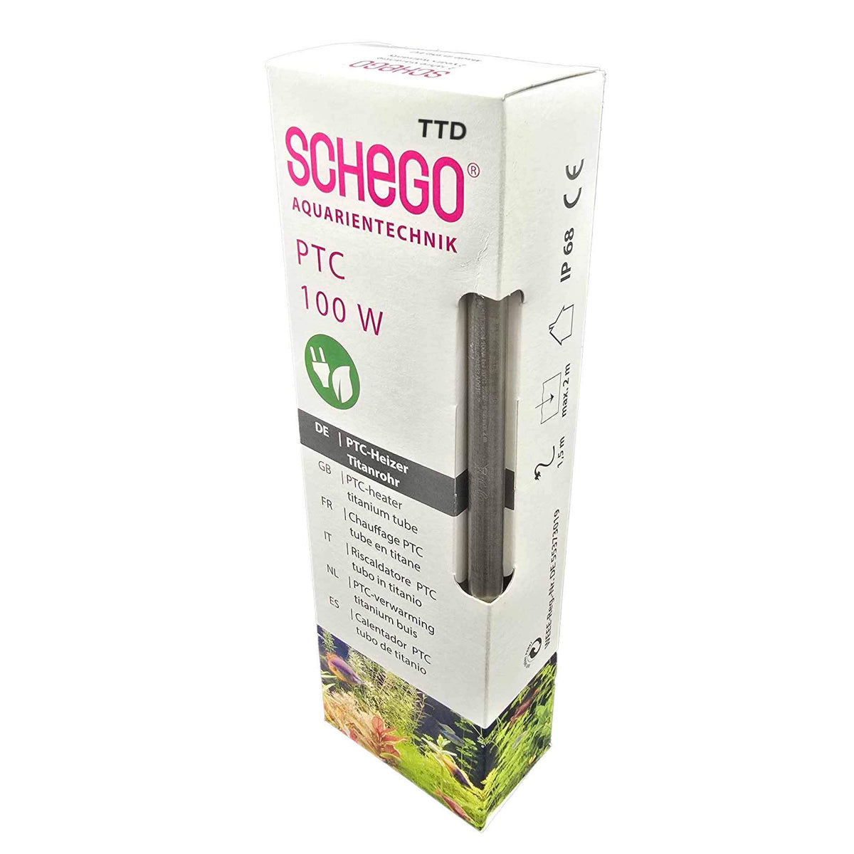 Schego PTC-Heater Titanium Tube 100W