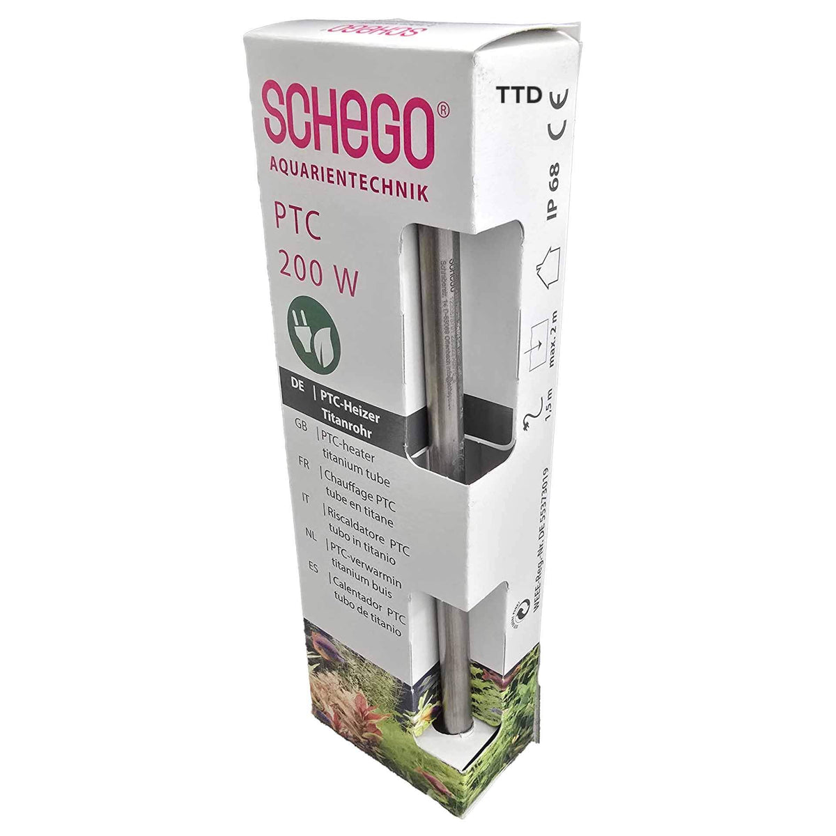 Schego PTC-Heater Titanium Tube 200W