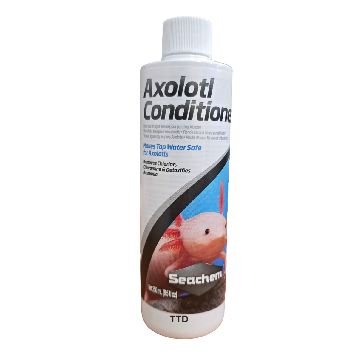 Seachem Axolotl Conditioner (Removes Chlorine, Chloramine & Detoxifies Ammonia) 250ml