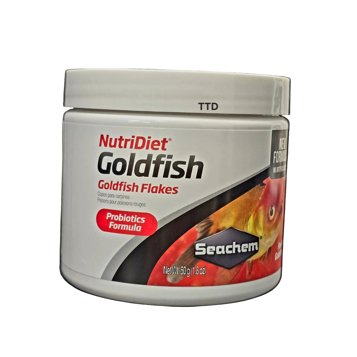 Seachem NutriDiet Diet Goldfish Flakes with Probiotics 50G