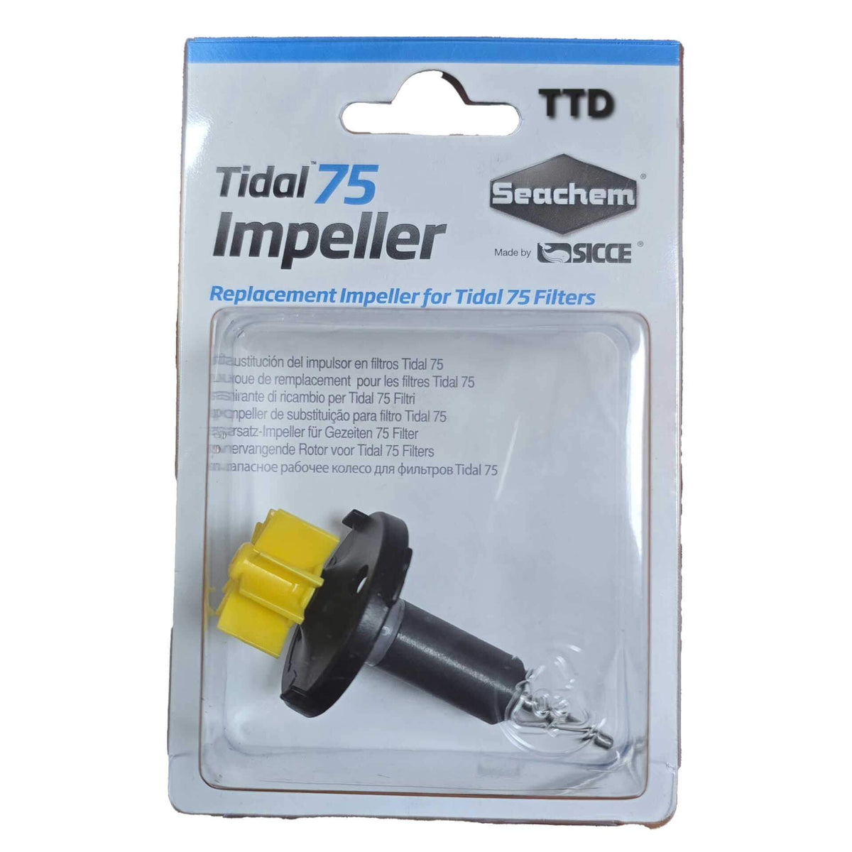 Seachem Tidal 75 Replacement Impeller - Spare Part