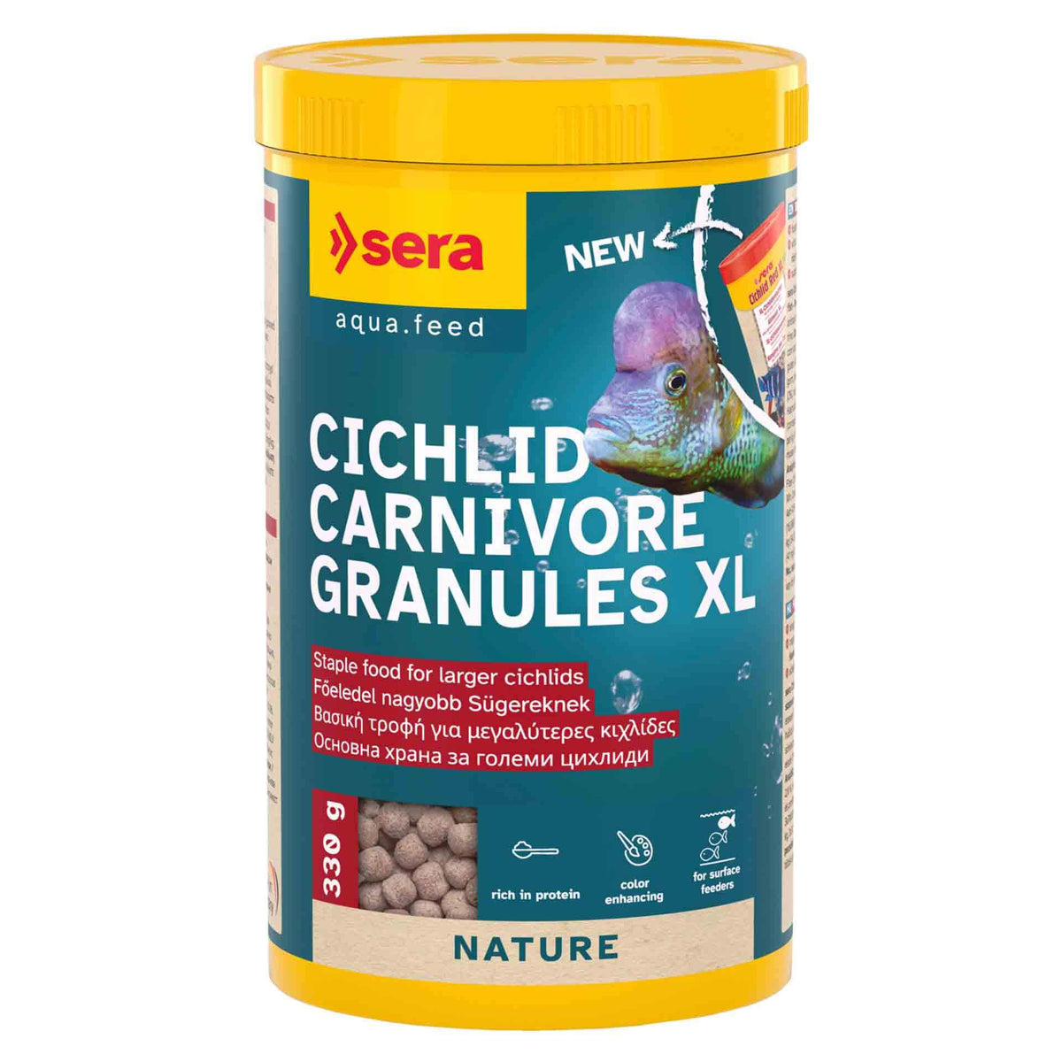 Sera Cichlid Carnivore Granules XL 1000ML (330G)
