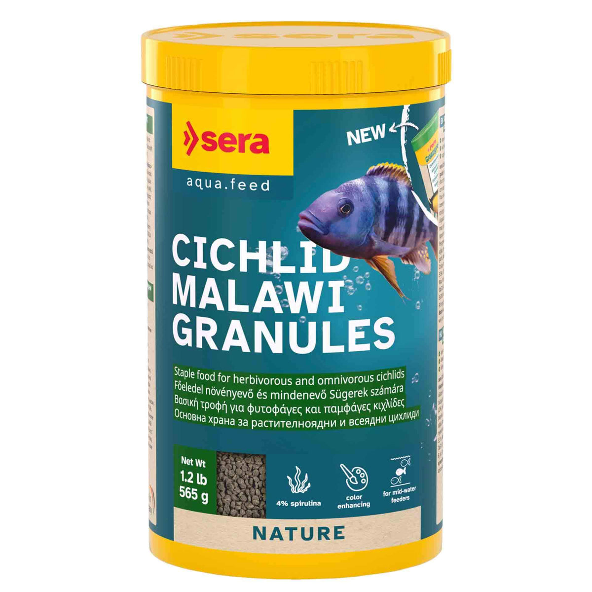 Sera Cichlid Malawi Granules 1000ML (565G)