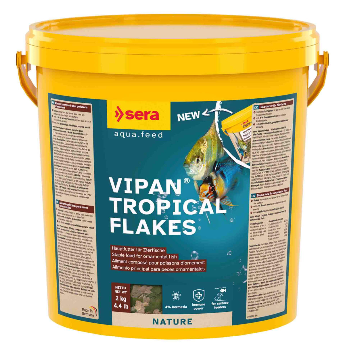 Sera Vipan Tropical Flakes 10L (2KG)