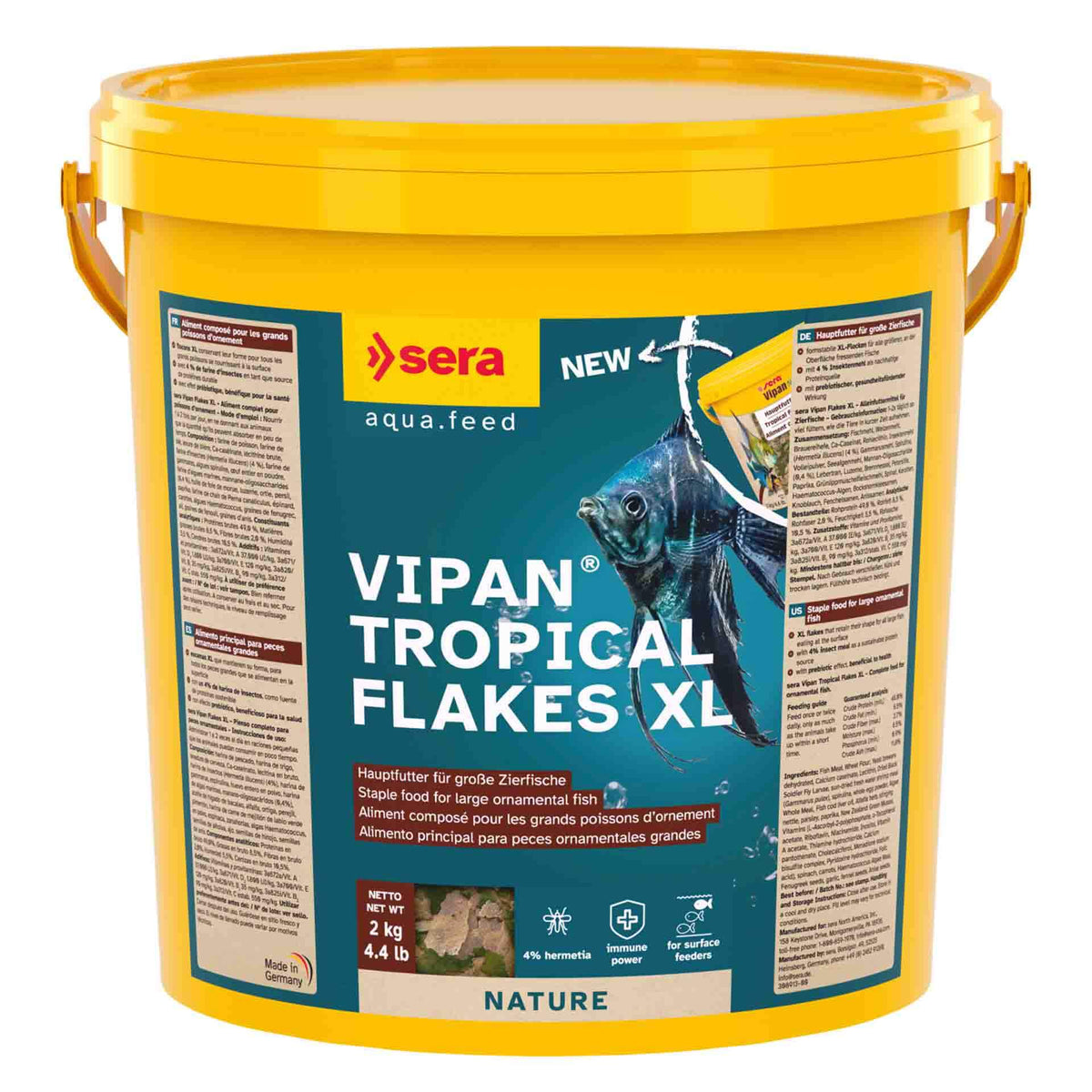 Sera Vipan Tropical Flakes XL 10L (2KG)