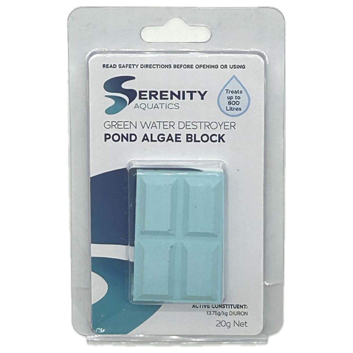 Serenity Green Water Destroyer Pond Algae Block 20g