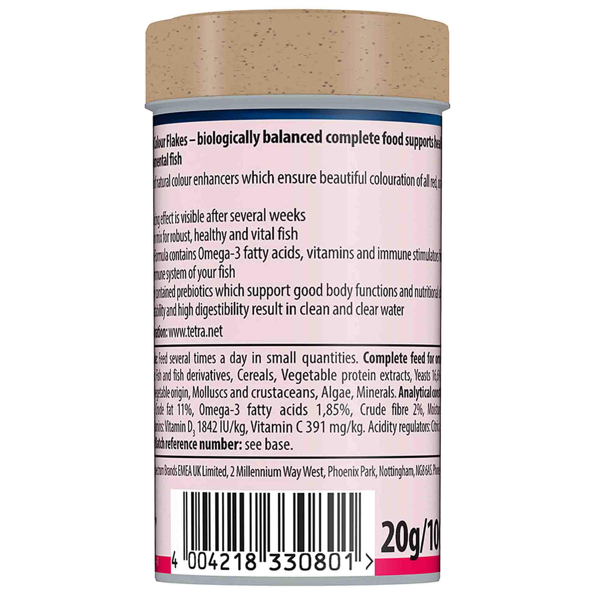 Tetra Tropical Colour Flakes 20g (New version)