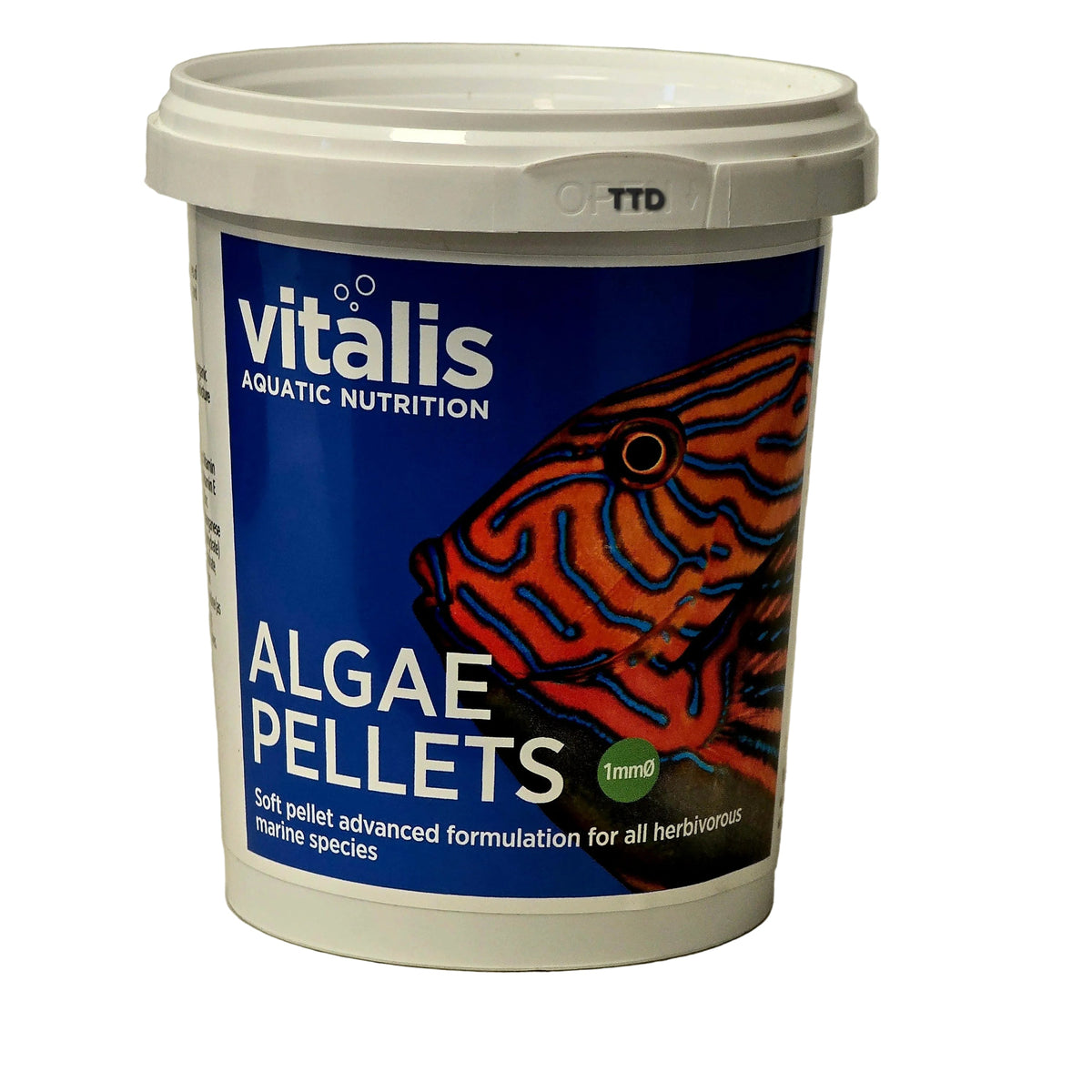 Vitalis Algae Pellets 1mm 260g Fish Food